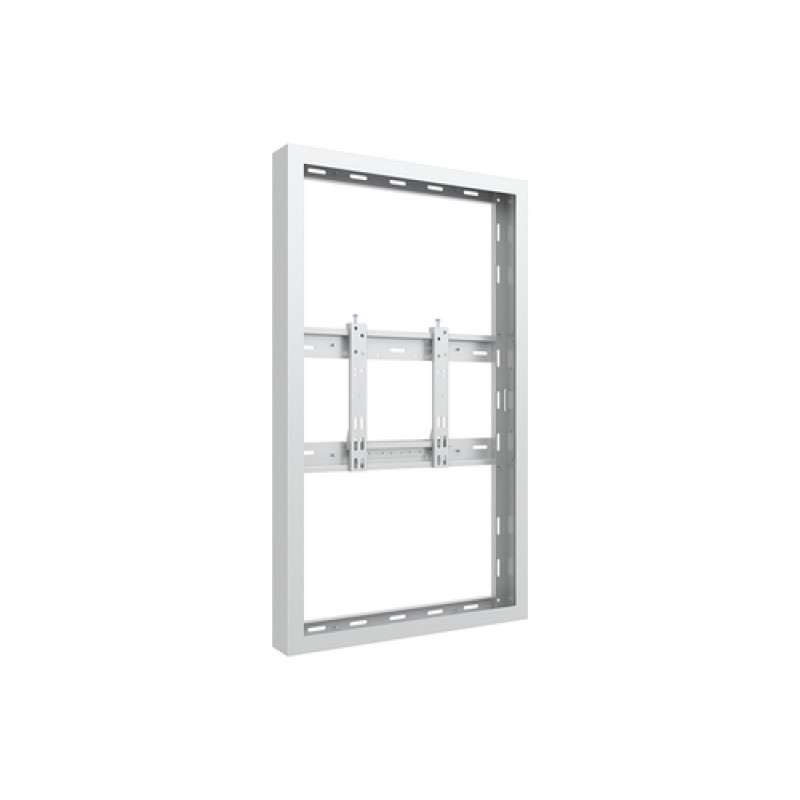 M PRO SERIES - 6U sienas skapis mazs balts