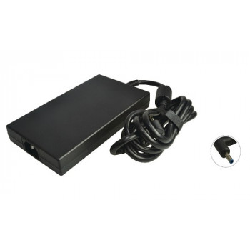 2-Power tīkla adapteris ar strāvas vadu, 45W, 19.5V 2.31A, 4.5x3.0mm zils gals - aizstāj M42546-001