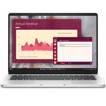 DELL PRO 14 U5-235U/14FHD+/16GB/512SSD/W11P/3PS (US-KB) - 14 collu biznesa klēpjdators