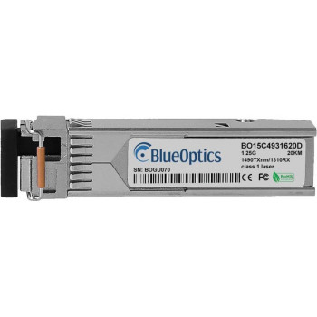 BlueOptics Rabbit BO15C4931620D-WR saderīgs SFP modulis - 1.25G, 1310nm, 10km, LC, viļņvada šķiedra, DDM