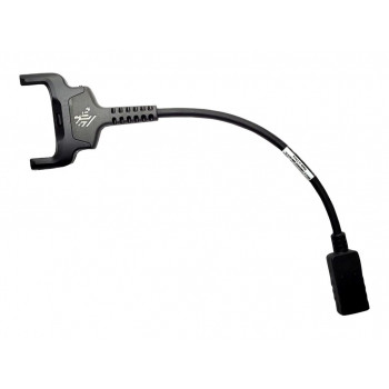 Zebra USB (vīriešu) uz doku savienotāju kabelis - 1,8 m, melns