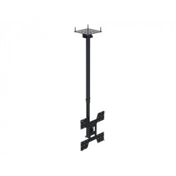 Ergonomic Solutions CT4410AA-02 teleskopisks griestu stiprinājums ekrāniem līdz 75 collām, VESA 200
