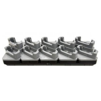 Zebra CRD-TC5A-5SC10D-B 10 slotu plaukta lādētājs komplekts ierīcēm ar robustiem apvalkiem - 48,3 cm (19 inch)