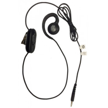 Zebra HDST-35MM-PTT1-02 bezvadu austiņas uz auss - Bluetooth 5.0, trokšņu slāpējošs mikrofons, IP54