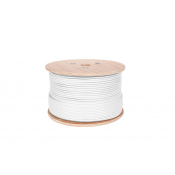 CABLETECH KAB0013 F690 koaksiālais kabelis balts 305m spolē