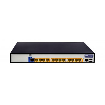 AudioCodes Mediant 800B E-SBC - Redundantais VoIP vārtejas komplekts - GigE - 1U (2 vienību komplekts)