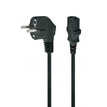 220V barošanas kabelis – 1,8 m, C13 ligzda (galddatoriem, monitoriem)