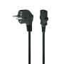 220V barošanas kabelis – 1,8 m, C13 ligzda (galddatoriem, monitoriem)