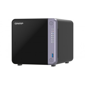 QNAP TS-432X-4G NAS 4 nodalījumu 0/4 HDD/SSD, 2x 2.5G Ethernet, 1x 10G SFP+, 4GB RAM
