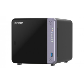 QNAP TS-432X-4G NAS 4 nodalījumu 0/4 HDD/SSD, 2x 2.5G Ethernet, 1x 10G SFP+, 4GB RAM