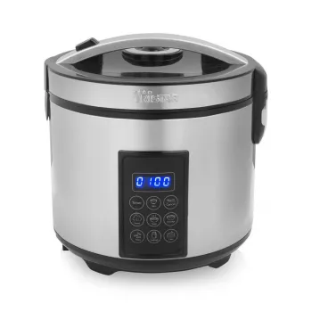 Tristar RK-6138 digitālais rīsu un tvaika katls | 900 W | 2,2 L | 7 programmas | Pelēks