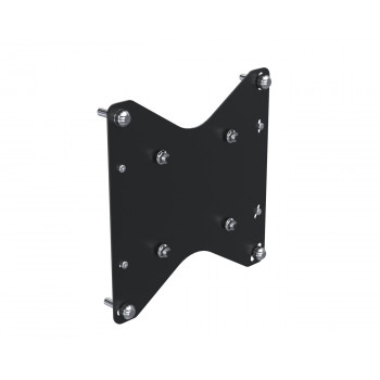 Ergonomic Solutions Hook & Rail VESA 100 uz 200 adapteris - melns