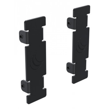Ergonomic Solutions Hook & Rail gala vāciņu komplekts - melns