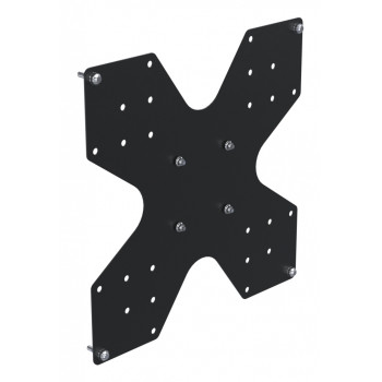 Ergonomic Solutions Hook & Rail VESA 100 uz 200/300/400 adapteris - melns