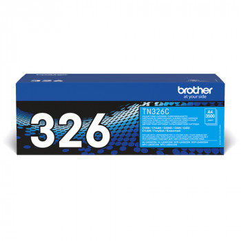 KOMPA Cyan tonera kasetne TN-326C, ap 3500 lpp., Brother HL-L8250 sērijai