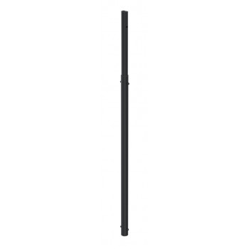 Ergonomic Solutions Hook & Rail staba pagarinājums 1450mm - melns