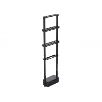 Ergonomic Solutions abpusējs augstumā regulējams loga stiprinājums portreta režīmam
