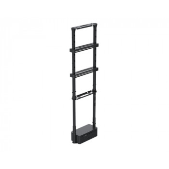 Ergonomic Solutions abpusējs augstumā regulējams loga stiprinājums portreta režīmam
