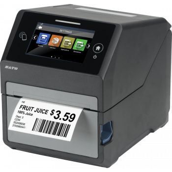 SATO CT412LX TT305 - USB&LAN - EU/UK - tiešā termoprintēšana/termopārnese - POS printeris - 305 x 305 DPI - 6 ips - 0,08 - 0,19 mm - 12,8 cm