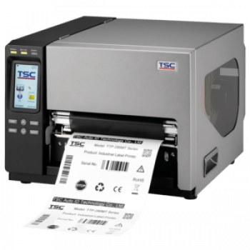 TSC TTP-286MT 8 punkti/mm 203dpi RTC Displejs TSPL-EZ USB RS232 LPT - etiķešu/labelu printeris