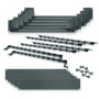 Middle Atlantic Products BUNDLE-LARGE Montāžas komplekts - Melns