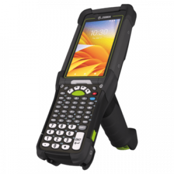 Zebra MC94 LAN WIFI 6E GUN BT NFC 4,3 collu displejs ar vibratoru, GMS SE58 skeneris, 6GB (MC9401-0G1M6CSS-A6)