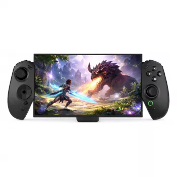 DELTACO GAM-196 vadu USB-C spēļu pults Nintendo Switch, PC un Android - melna