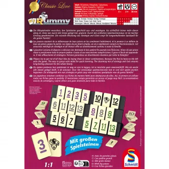 Galda spēle Schmidt Spiele Classic Line MyRummy metāla kārbā