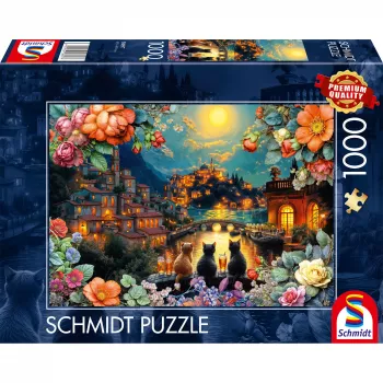 Schmidt Spiele Trio im Mondlicht 1000 detaļu puzle