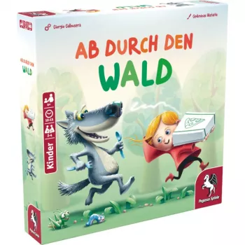 PEGASUS Ab durch den Wald - galda spēle par meža piedzīvojumiem 2-4 spēlētājiem, no 8 gadu vecuma