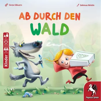 PEGASUS Ab durch den Wald - galda spēle par meža piedzīvojumiem 2-4 spēlētājiem, no 8 gadu vecuma