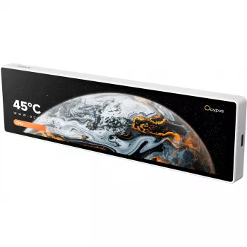 OCYPUS Sigma ES916 9,16 collu WUXGA IPS monitors baltā krāsā ar USB-C un Mini HDMI
