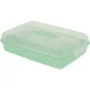 Curver taisnstūra kūku transporta kaste 45 x 29,5 x 11,1 cm gaiši zila