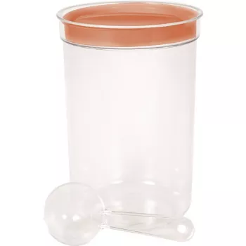 CURVER Apaļa trauka bļoda ar karoti, 1,7L, dažādās krāsās, BPA-Free plastmasa