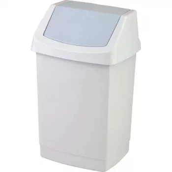 Curver Click-it atkritumu tvertne ar pedāli 25L pelēka 32.5x26.5x50.5cm