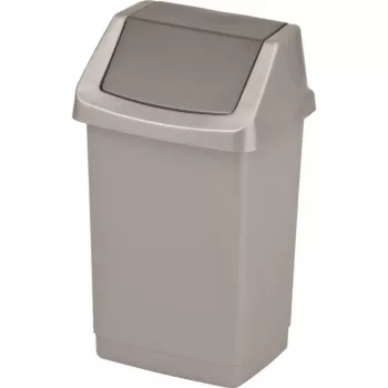 Curver Click-It atkritumu spainis 9L sudraba