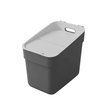 Curver Ready To Collect 20L komposta tvertne tumši pelēka/gaiši pelēka
