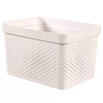Curver Box Infinity Recycled 17L 36x27x22cm balta kaste