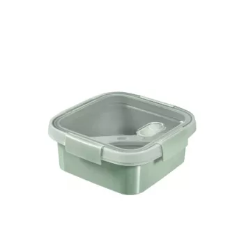 CURVER Smart Eco To Go kvadrātveida pusdienu trauks 0,9L Soft Green