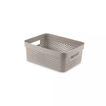 CURVER Box Infinity Recycled 11L 36x27x14cm smilškrāsas uzglabāšanas kaste
