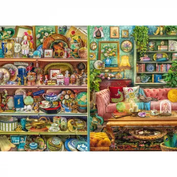 Schmidt Spiele Aus Alt mach Neu - mit Liebe dekoriert (1000 Teile) 1000 detaļu puzle