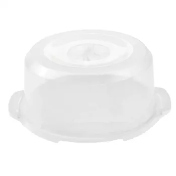 KEEEPER Cake Transport Box Fabrizio Ø37x15cm 7.5L balta kūku pārvadāšanas kaste