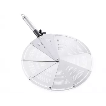 LEIFHEIT ProLine aizsargvāks pannām pret šļakatām Ø28 cm, nerūsējošā tērauda siets, melns rokturis