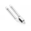 LEIFHEIT Garlic Press Sterling nerūsējošā tērauda ķiploku spiede ar sviras mehānismu un iebūvētu tīrīšanas rīku