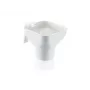 LEIFHEIT virtuves piltuve ar noņemamu smalko sietu, 19 cm, balta/caurspīdīga