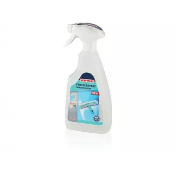LEIFHEIT Window Spray Concentrate 500 ml – koncentrāts logu tīrītājs, pietiek 5 L – bez svītrām uz stikla, logiem, spoguļiem un flīzēm, optimizēts logu tīrītājiem ar vakuumu
