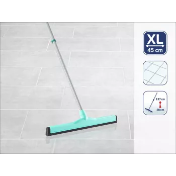 LEIFHEIT Classic Aqua Collect grīdas tīrītājs ar teleskopisku rokturi, 45 cm, zaļš/balts