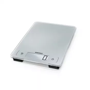 SOEHNLE Page Aqua Proof elektroniskie virtuves svari 10kg IPX7 ūdensizturīgi ar sensoru vadību White/Silver