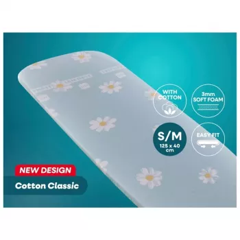 LEIFHEIT Gludināšanas dēļa pārvalks Cotton Classic S/M 125x40cm