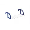 LEIFHEIT Classic Hanging Tumble Dryer 25 - 25 m žāvēšanas garums, grīdas stāvamais spārnu žāvētājs, pārklāts tērauds un plastmasa, balts/zils, iekštelpām/ārtelpām